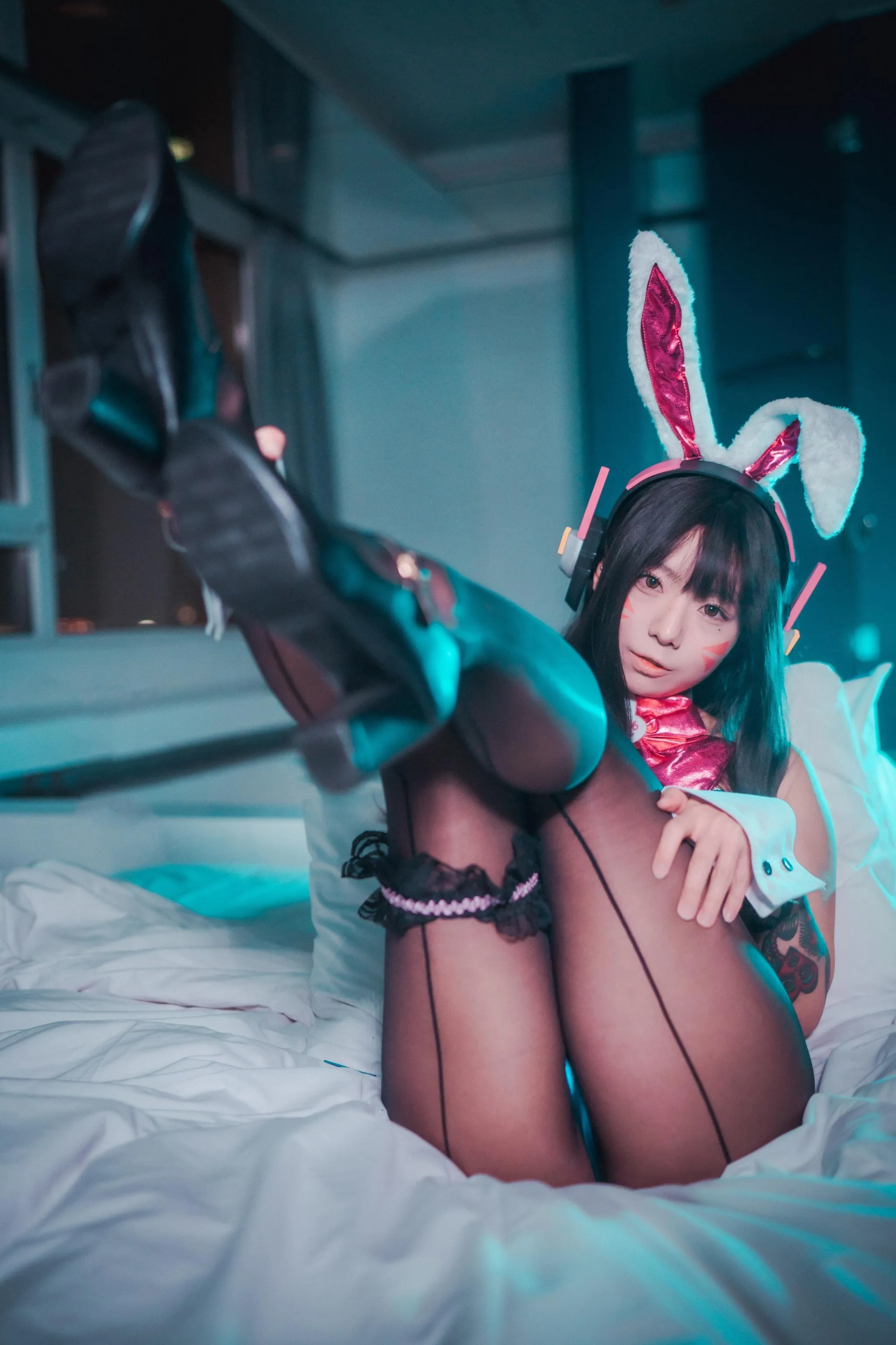 [DJAWA]Maruemon 마루에몽 –  NO.004 D.VA Overwatch Bunny Hop!-BunnyGirl [54P]插图6